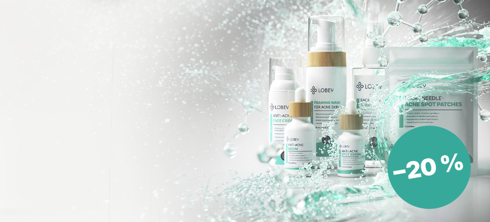 Zbav sa akné s LOBEY